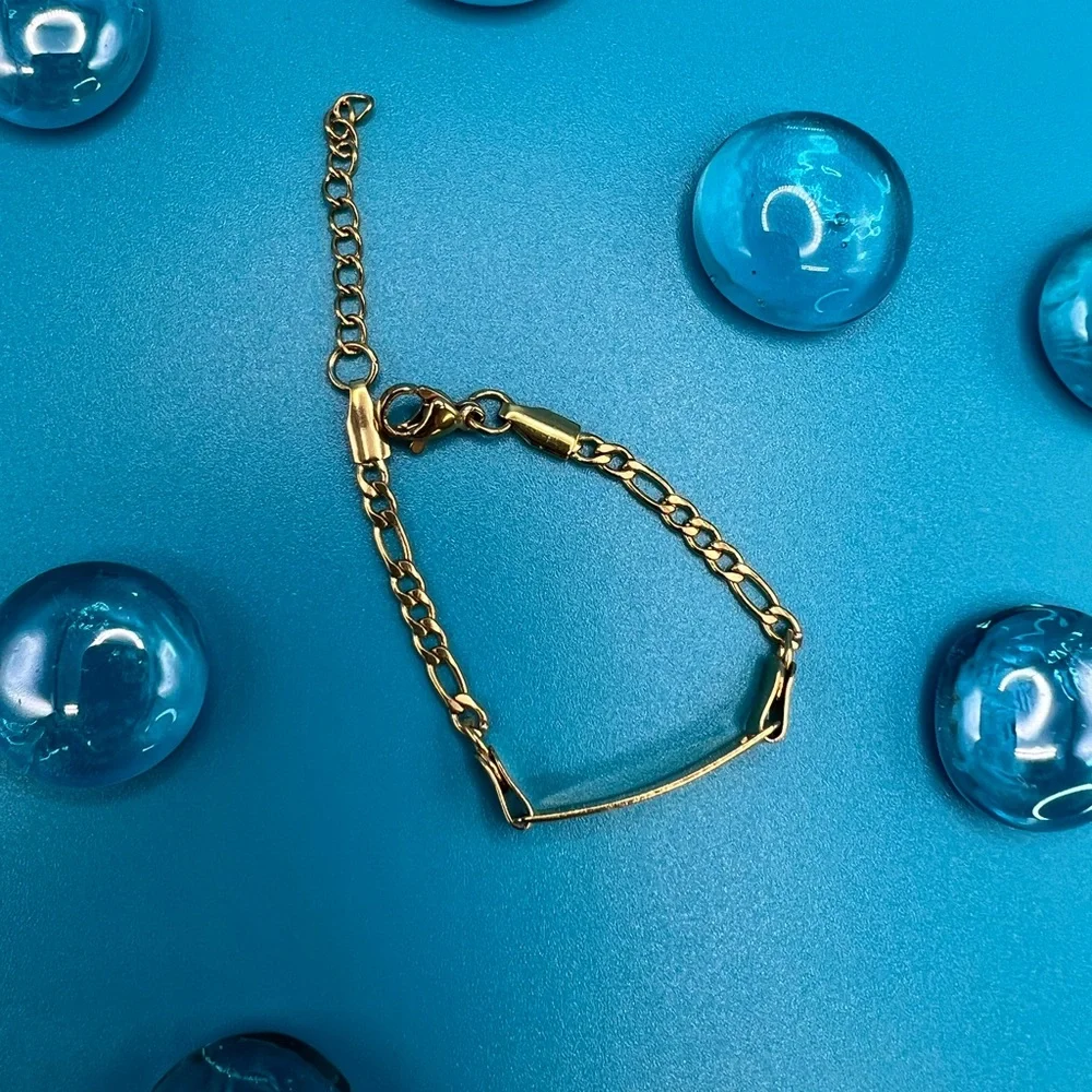 🆕 Baby / Toddler Bracelet 18k Gold Plated Anti Allergy / Tarnish Free /N… - Picture 10 of 14